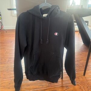 Champion Men's Black Pullover Hoodie